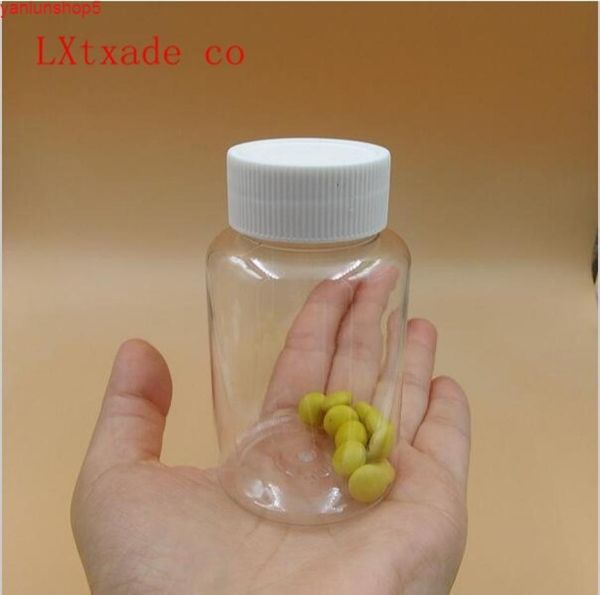 

50 pcs 30 80 100 150 200 ml clear transparent empty plastic pack bottles jars 17 28 35 5 7 oz pill candy bankgood quantity4600727