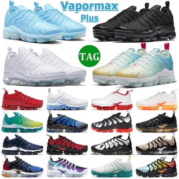 

tn plus running shoes men women triple black white red beige mint foam laser blue cool grey citrus rough green since 1972 mens trainers outd