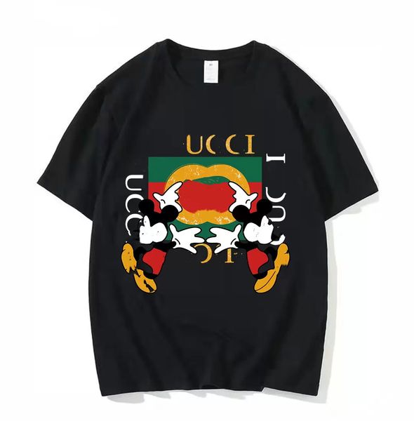 

2022 sunmmer womens gu mens designers t shirts tshirts fashion letter printing short sleeve lady tees luxurys casual clothes t-shirts cloth, White;black