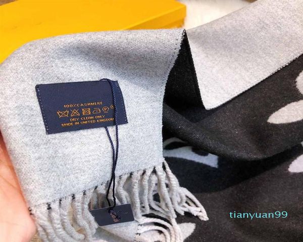 

2021ss women luxurys cashmere reykjavik scarf designers womens lady cotton scarves female long shawl warm luxurious collocation wi6377780, Blue;gray
