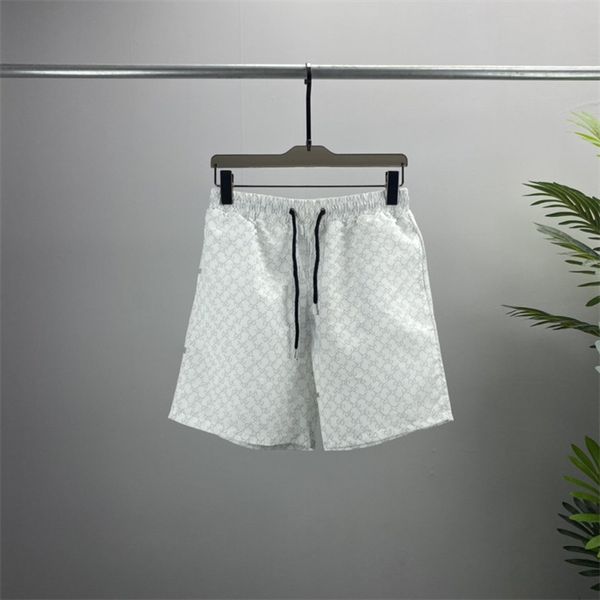

2 mens summer fashion shorts designers board short gym mesh sportswear quick drying swimwear printing man s clothing swim beach pants #142, White;black