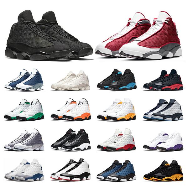 

2023 for men women basketball shoes 13 13s black cat phantom university blue hyper royal flint atmosphere grey court purple mens trainers sp
