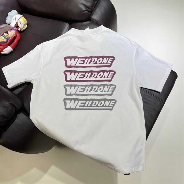

80% off factory outlet online welldone correct summer new colorful letter bullet screen t-shirt trend couple short sleeve, White;black