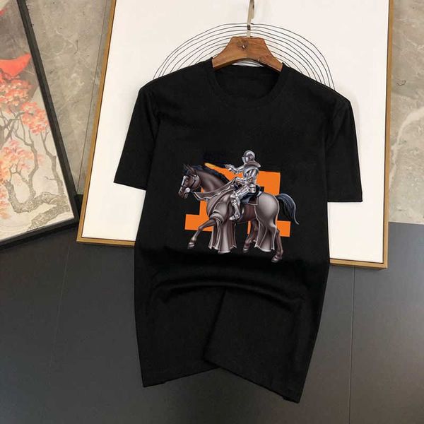 

summer breathable short sleeve t shirt cotton sweatshirt designer tshirt men women pullover round neck tee comfortable t-shirt, White;black