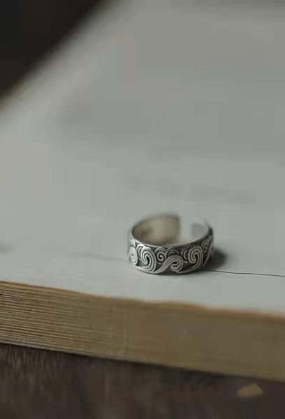 

luxury designer ring fashion mesh ring craft classic style suitable for anniversary gift party simple very nice4607524, Silver