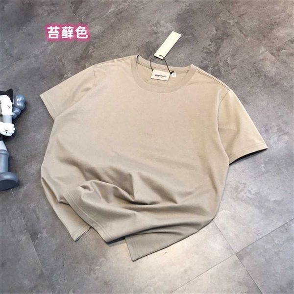 

80% off factory outlet online front net back short sleeve letter double thread t-shirt loose couple version, White;black