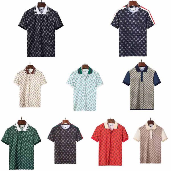 

new men's fashion polo shirt luxury italian men's t-shirts short sleeve fashion casual men's summer t-shirt various colors av, White;black