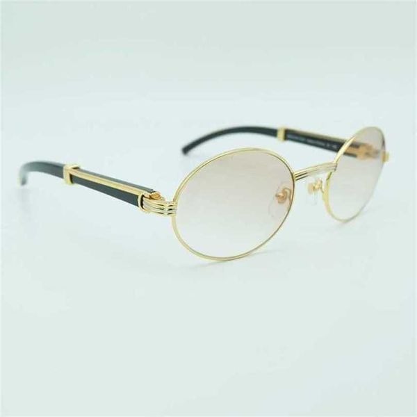 

10% off luxury designer new men's and women's sunglasses 20% off oval mottled buffalo horn men mens metal black white buffs glasse, White;black