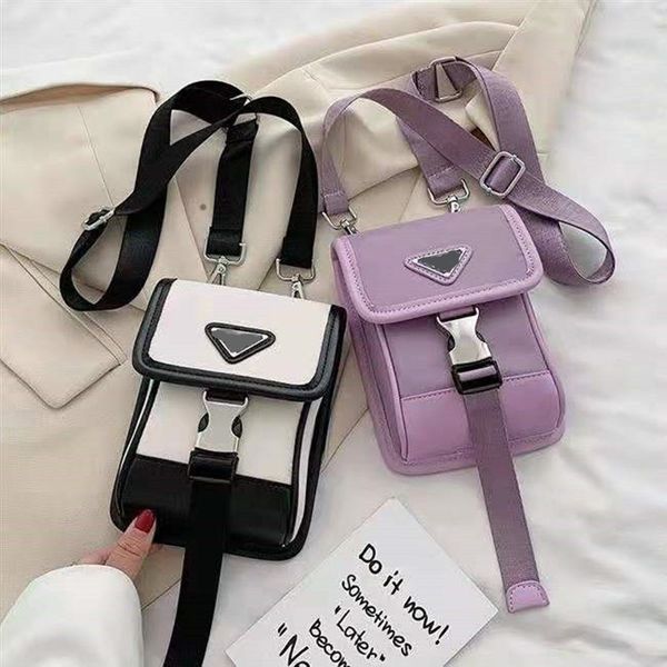 

2023 new luxury women's key ring mobile phone bag women's crossbar mini bag long chain shoulder strap messenger bag drawstring cla, Silver