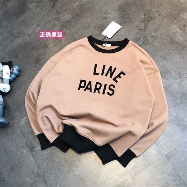 

80% off factory outlet online lin's round neck sweater for women's wear spring and autumn loose long sleeve correct version fashio, Black