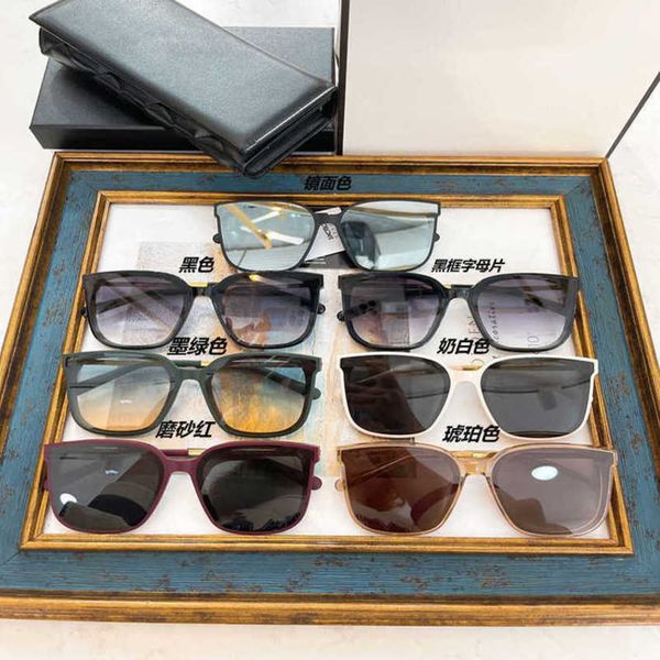 

luxury designer new sunglasses xiaoxiangjia fashion simple women ch7286 online red street p of the same beach, White;black