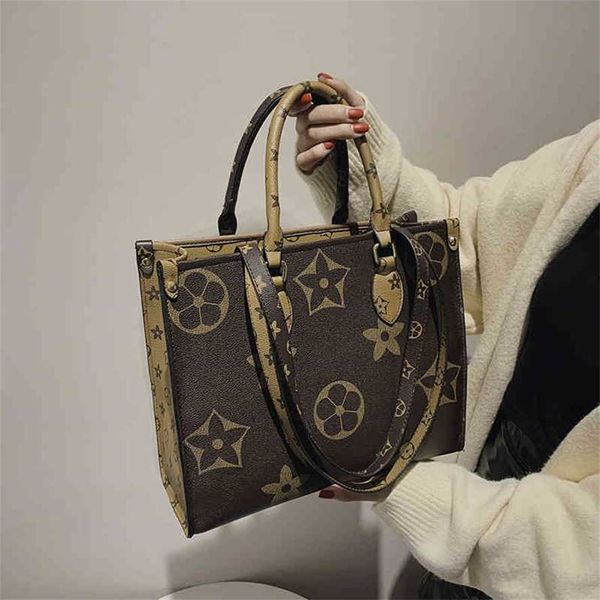 

handbag 2023 new bag laohua and large capacity red shoulder messenger tote