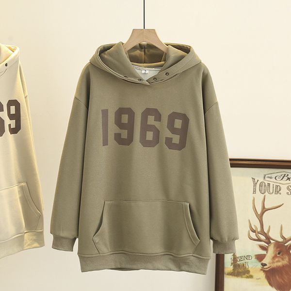 

men's hoodies autumn and winter new korean version 200kg fat mm fashion casual print plush hooded sweater plus size, Black