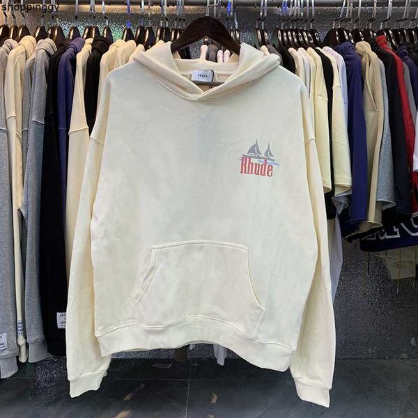 

hoodies sweatshirts stock rhude pullovers black us size hooded