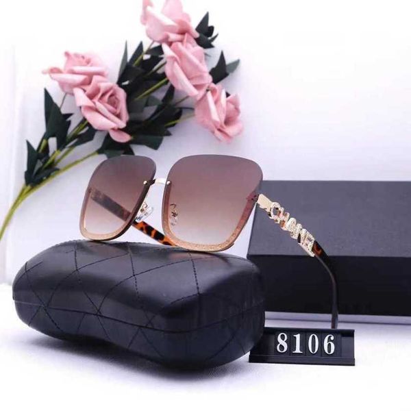 

40% off luxury designer new men's and women's sunglasses 20% off overseas xiangjia net red for men women travel driving glasses 81, White;black