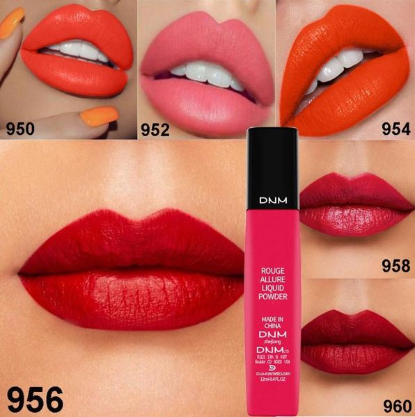 

6 colors brand matte women lipsticks long lasting rouge allure liquid makeup lip gloss 12ml2913444