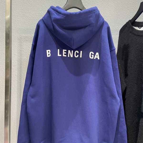 

80% off factory outlet online high edition fashion family letter print men's and women's hooded fleece sweater hoodie, Black