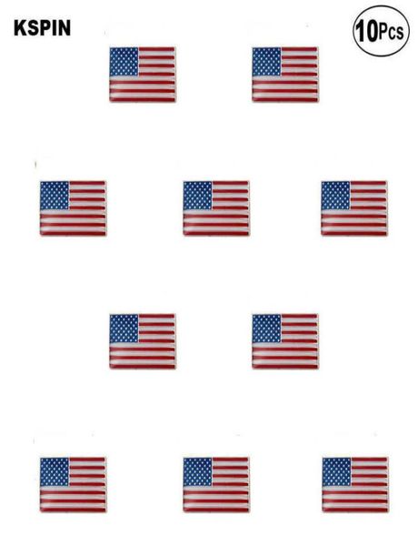 

us flag lapel pin flag badge brooch pins badges 10pcs a lot04655587, Gray