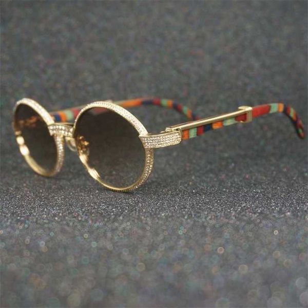 

10% off luxury designer new men's and women's sunglasses 20% off quavo wood peacock wooden glasses mens retro shades rhinestone su, White;black