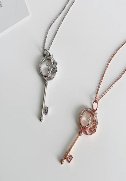 

necklace bracelet leaf key diamonds jewelry daily work clothes designer women men couple fashion wedding party thanksgiving day go1472284, Silver