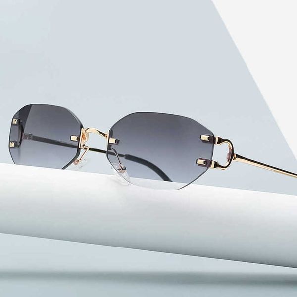 

luxury designer sunglasses 20% off cut edge small glasses irregular personality 290, White;black