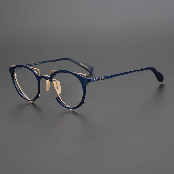 

luxury designer fashion sunglasses 20% off super personality japanese hand-made irregular shape spectacle unique artistic frame can be match, White;black