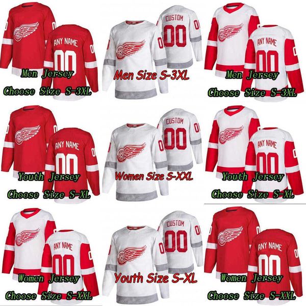 

detroit red hockey jerseys wing 57 david perron 59 tyler bertuzzi 85 elmer soderblom 81 dominik kubalik 90 joe veleno 28 gustav lindstrom 73, Black;red