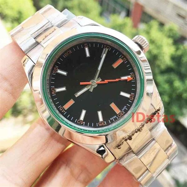 

luxury automatic mechanical 116400 stainless steel men water resistant mens wrist watch casual wristwatches watches304s, Slivery;brown