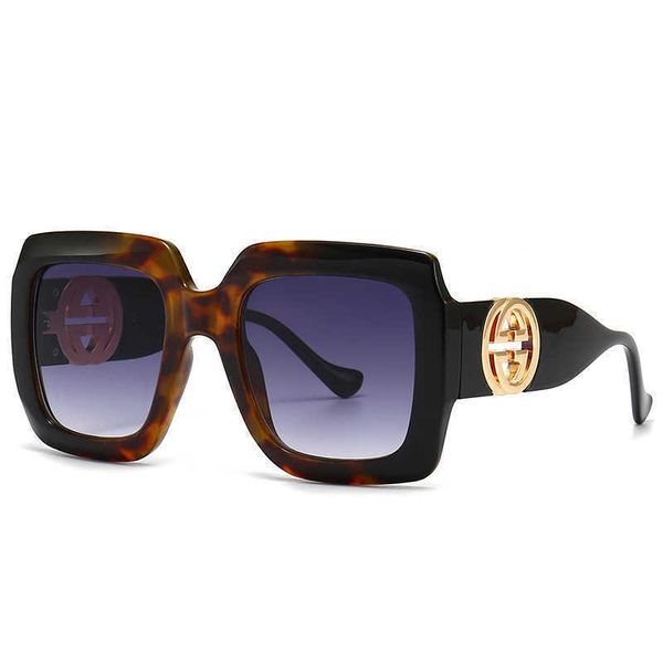 

luxury designer new men's and women's sunglasses 20% off 2195 fashion sunscreen large frame trend advanced sense popular women, White;black