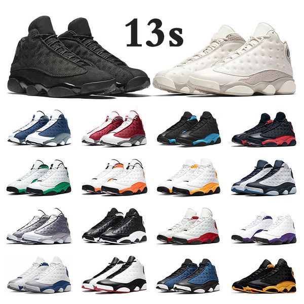 

2023 for men women basketball shoes 13 13s black cat phantom university blue hyper royal flint atmosphere grey mens trainers sports sneakers