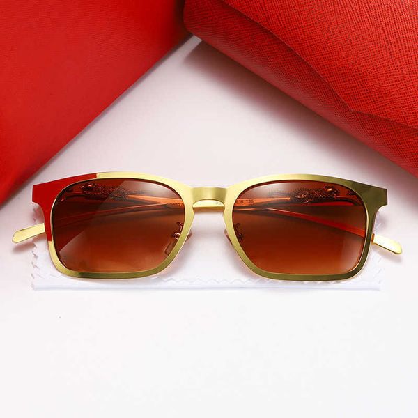

luxury designer new men's and women's sunglasses 20% off three-dimensional leopard head english full frame glasses shades, White;black
