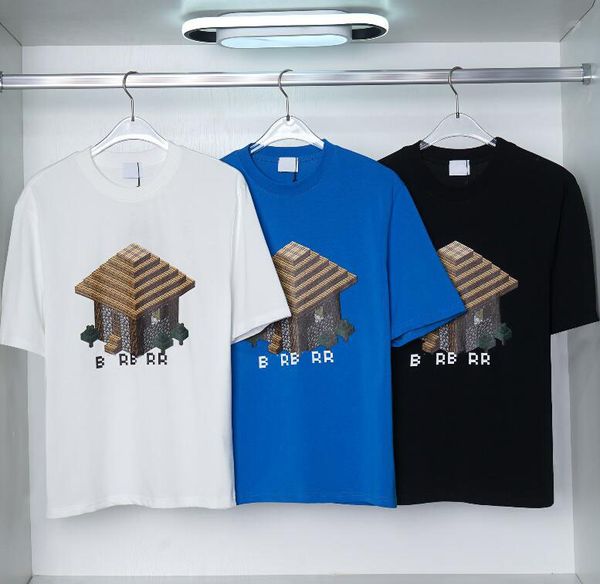 

designer mens t shirt co branded digital printing fashion man t-shirt cotton casual tees short sleeve hip hop h2y streetwear luxury tshirts, White;black