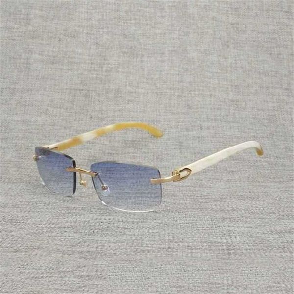 

luxury designer sunglasses 20% off all-match finger buffalo horn men random square natural wood for club riding shades retro gafas 012n, White;black