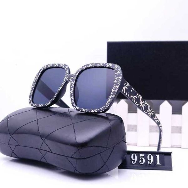 

10% off luxury designer new men's and women's sunglasses 20% off overseas square travel fashion glasses 9591, White;black