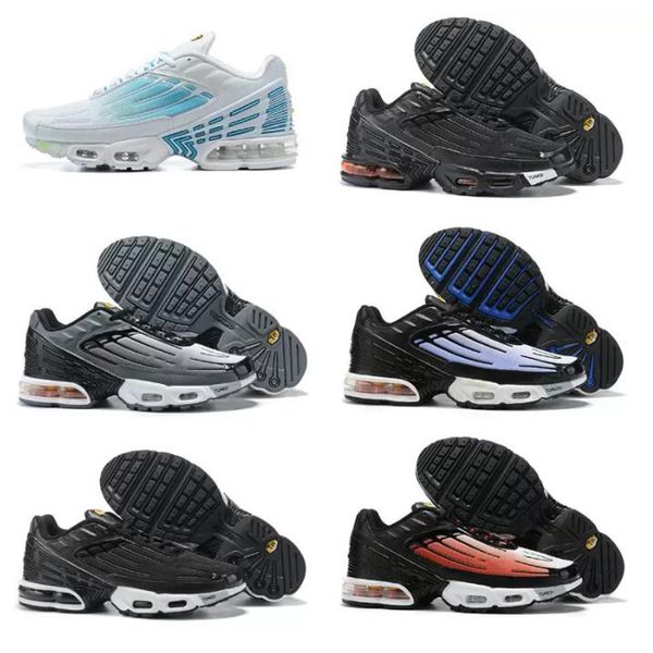 

discount tn plus 3 tuned men sports shoes iii 3s laser blue white vast grey aquamarine obsidian hyper violet parachute ghost green triple bl