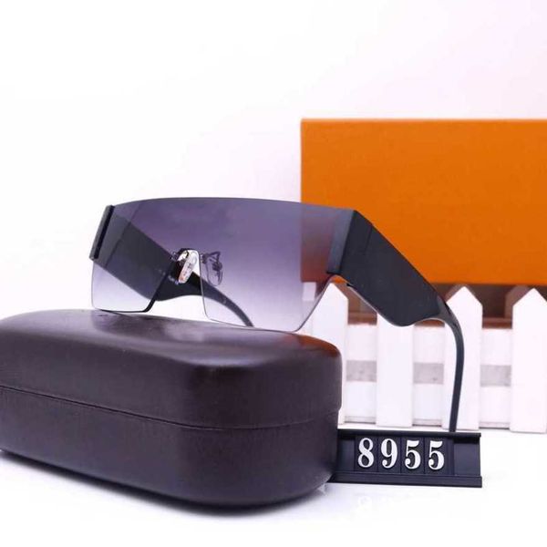 

designer men's and women's beach couple sunglasses 20% off overseas street shooting travel fashion glasses 8955, White;black