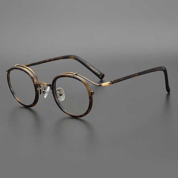 

luxury designer sunglasses 20% off handmade round spectacle classical hu ge same literary myopia frame male, White;black
