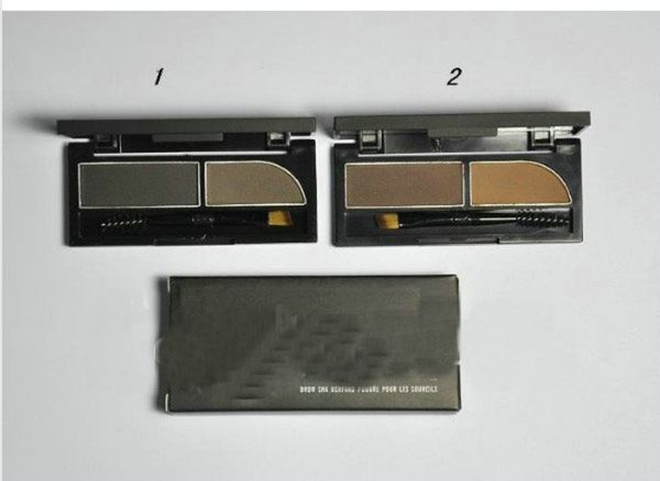 

new brand makeup 2 colors eyeshadow, eyebrow powder ,brow shader( 12pcs/lot)