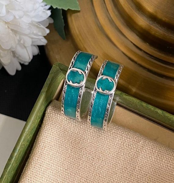 

20style women letter stud earrings luxury geometric crystal copper brass couple silver needle earring for lady party wedding hoop 1210883, Golden;silver