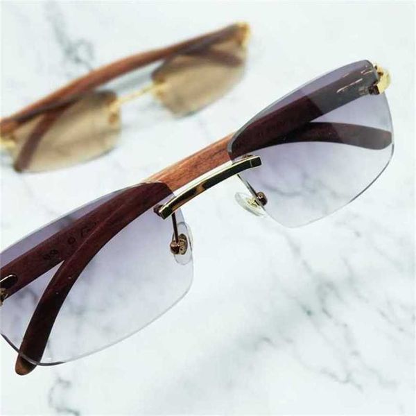 

luxury designer sunglasses 20% off wood men glasses square shades for women gafas de sol 3mm lens eyewearkajia, White;black