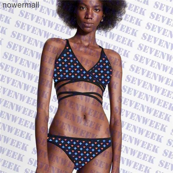 

full letter print womens swimwear one piece swimsuit summer halter women bikinis set ladies swimming suit, White;black