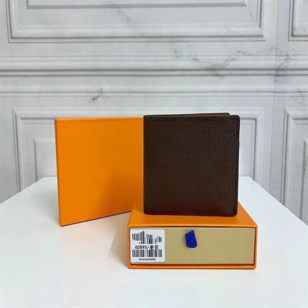

8 colors new men classic purses with box short leather mens wallets women purse wallet card holders2347, Red;black