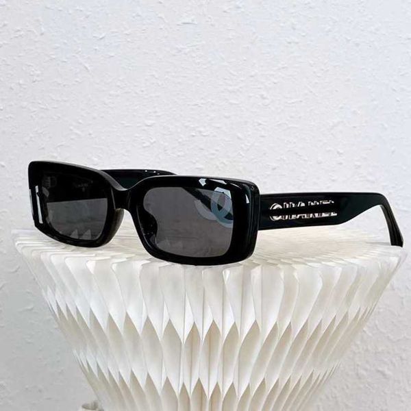 

20% off luxury designer new men's and women's sunglasses 20% off small fragrant narrow frame printed plate ins, White;black