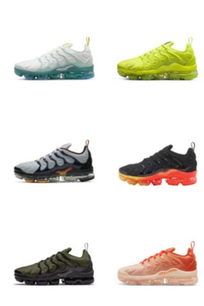 

2023 vapores tn plus tns running shoes men women vapourmax triple black white university blue atlanta shark lemon lime sport sneakers mens t