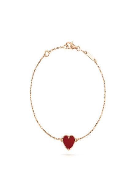 

lucky clover heart bracelet brand letterv cleef tennis chain charm bracelets mens designer jewelry for women party christmas pres9495696, Golden;silver