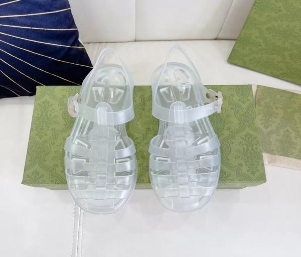 

2022 luxury designs woman roman rubber sandals new sandy beach slippers whole flat comfort beach slide 3405015, Black