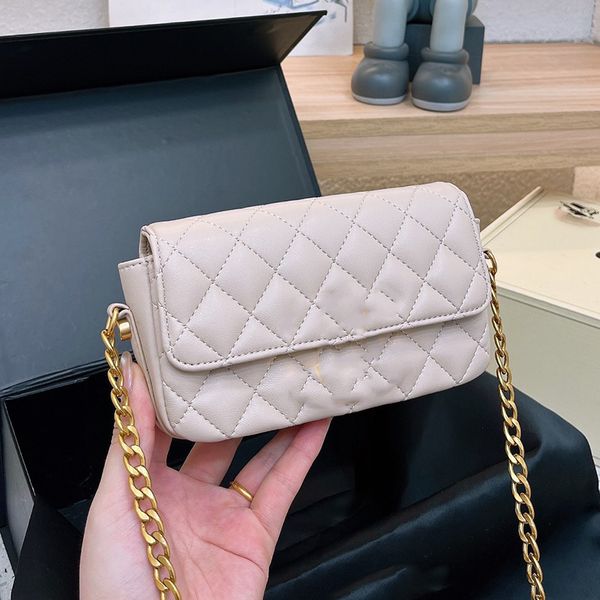 

designers classic mini flap crossbody bags france brand quilted matelasse genuine leather soild colors original hardware shoulder bag luxury