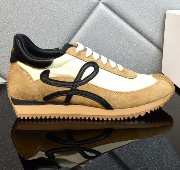 

new spanish designer comfortable non-slip shoes sneakers female male fashion casual soles cowhide sneakers with original box., Black