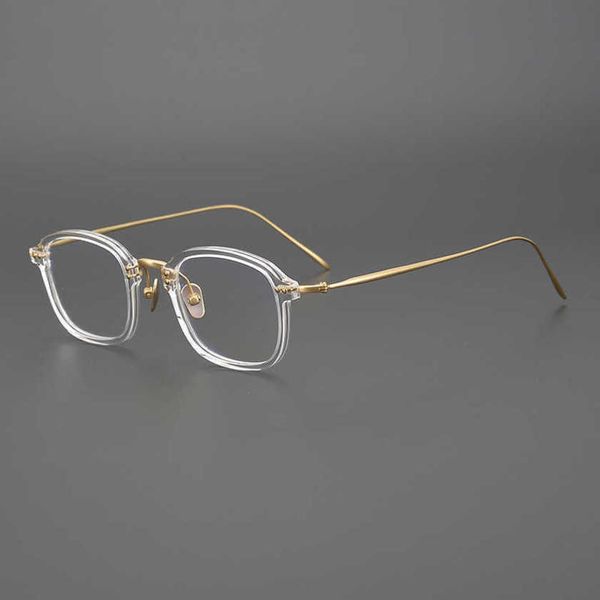 

40% off luxury designer new men's and women's sunglasses 20% off handmade ultra-light male plate frame small box can be matched wi, White;black