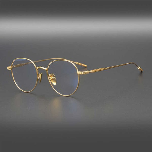 

luxury designer new men's and women's sunglasses 20% off japanese carved rosette male handmade fashion short-sighted anti-blue lig, White;black